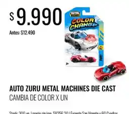 Super MAMI Zuru auto metal machines die cast oferta