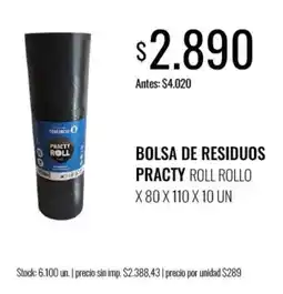 Supermercados Tadicor Practy roll rollo oferta