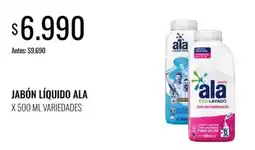 Supermercados Tadicor Ala jabón líquido oferta