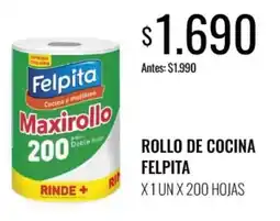 Supermercados Tadicor Felpita rollo de cocina oferta