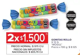 Carrefour Express Mogul gomitas rollo oferta