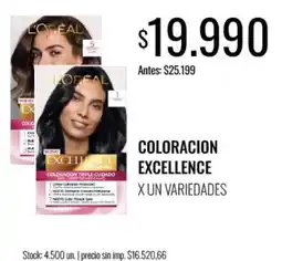 Supermercados Tadicor L'oreal coloracion excellence oferta