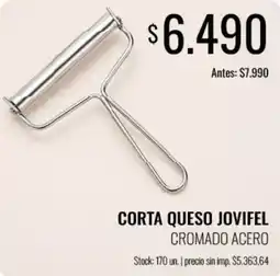 Supermercados Tadicor Jovifel corta queso oferta