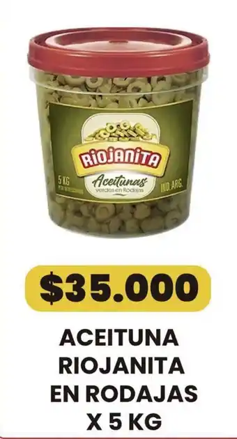 Riojanita aceitunas verdes en rodajas