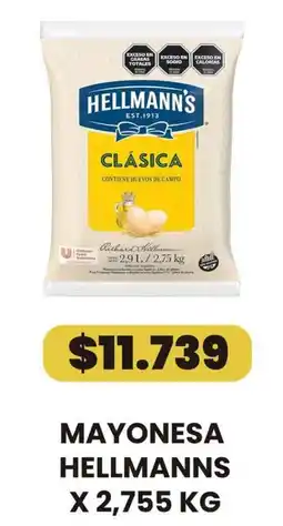 Autoservicio Capo Hellmanns mayonesa clásica oferta