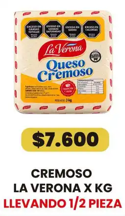 Autoservicio Capo La verona queso cremoso oferta