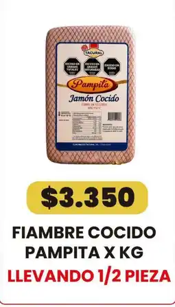 Autoservicio Capo Pampita jamón cocido oferta