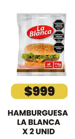 Autoservicio Capo La blanca hamburguesa oferta