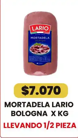 Autoservicio Capo Lario mortadela bologna oferta