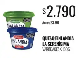 Supermercados Tadicor La serenisima queso finlandia oferta