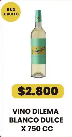 Autoservicio Capo Dilema vino blanco dulce oferta
