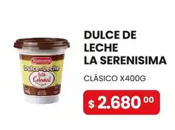 Piantoni Supermayorista La serenisima dulce de leche clasico oferta