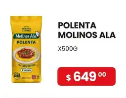 Piantoni Supermayorista Molinos ala polenta oferta