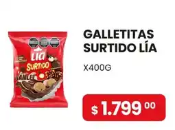 Piantoni Supermayorista Lía galletitas surtido oferta