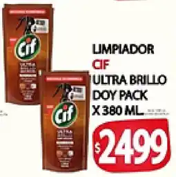 Supermercados Becerra Cif limpiador ultra brillo oferta