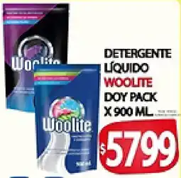 Supermercados Becerra Woolite detergente liquido oferta