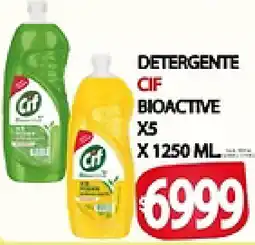Supermercados Becerra Cif detergente bioactive oferta