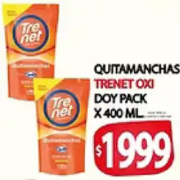 Supermercados Becerra Trenet quitamanchas oxi oferta