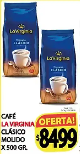Supermercados Becerra La virginia café clásico molido oferta
