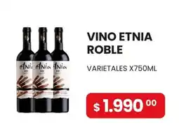 Piantoni Supermayorista Etnia vino roble oferta