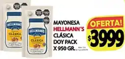 Supermercados Becerra Hellmann's mayonesa clásica oferta