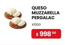 Piantoni Supermayorista Pergalac queso muzzarella oferta