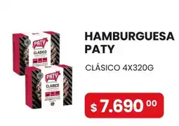 Piantoni Supermayorista Paty hamburguesa clásico oferta