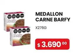 Piantoni Supermayorista Barfy medallon carne barfy oferta