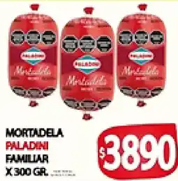 Supermercados Becerra Paladini mortadela familiar oferta