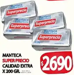 Supermercados Becerra Mantequilla super precio oferta