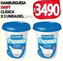Supermercados Becerra Bonadita crema oferta
