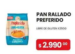 Piantoni Supermayorista Preferido pan rallado oferta