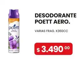 Piantoni Supermayorista Poett desodorante aero oferta