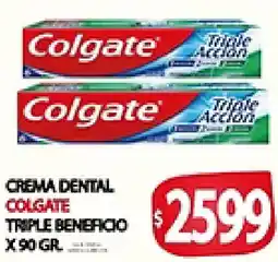 Supermercados Becerra Colgate crema dental triple beneficio oferta