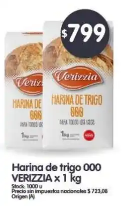 Supermercados Buenos Días VERIZZIA Harina de trigo 000 oferta