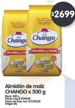 Supermercados Buenos Días CHANGO Almidón de maíz oferta