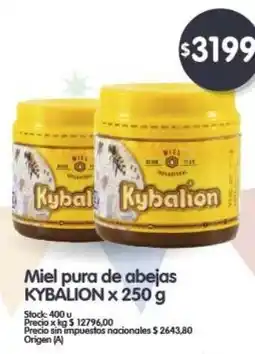Supermercados Buenos Días KYBALION Miel pura de abejas oferta