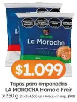 Cordiez La morocha tapas para empanadas oferta