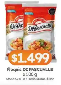 Cordiez Di Pascualle ñoquis oferta