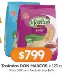Cordiez Don marcos tostadas oferta