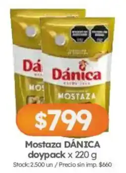 Cordiez Dánica mostaza oferta