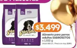 Cordiez Sabrositos alimento para perros adultos oferta