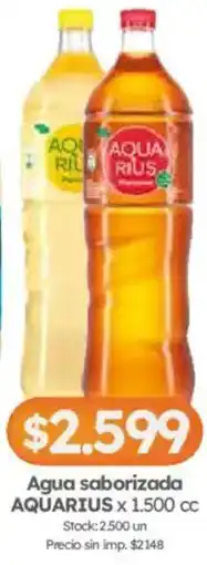 Cordiez Aqua rius agua saborizada oferta