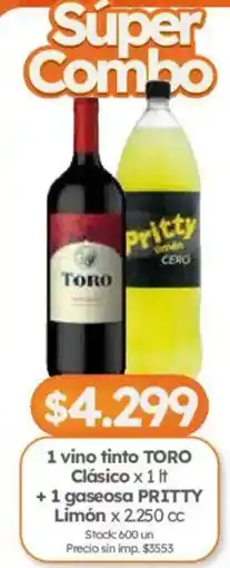 Cordiez Toro vino tinto clásico oferta