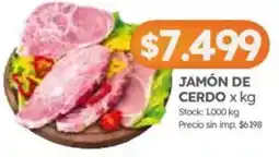 Cordiez Jamón de cerdo oferta