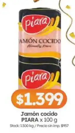 Cordiez Piara jamón cocido oferta