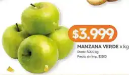 Cordiez Manzana verde oferta