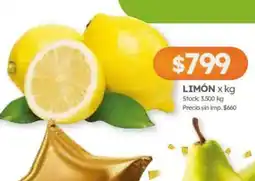 Cordiez Limón oferta