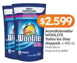 Cordiez Woolite acondicionador todos los días oferta