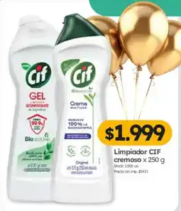 Cordiez Cif limpiador cremoso oferta